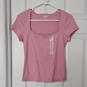 Old Navy Junior''s Short Sleeve Pink Top